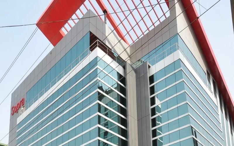 Business Bay Sector 65 Noida Commercial Campus Civil Works